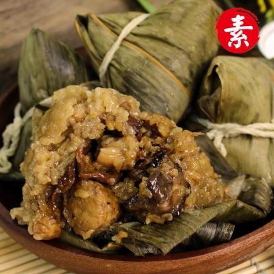 陳媽媽-養生中藥素干貝肉粽(30顆)