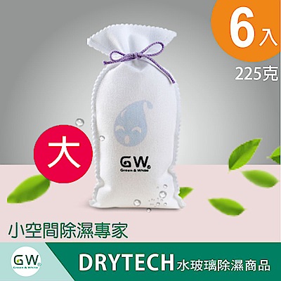 GW 水玻璃強效環保除濕袋225克(6入)