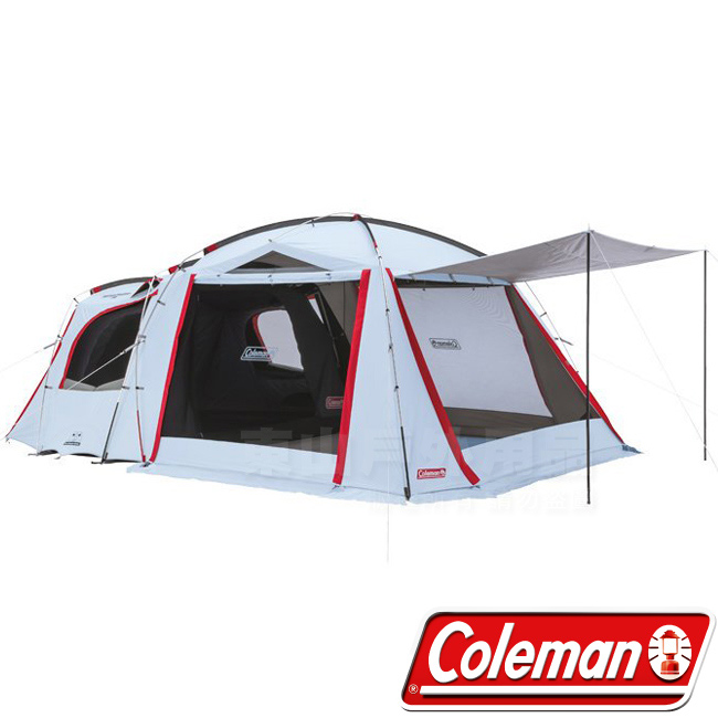 Coleman CM-33134 Tough透氣子母帳/露營帳篷 2-Room一房一廳帳