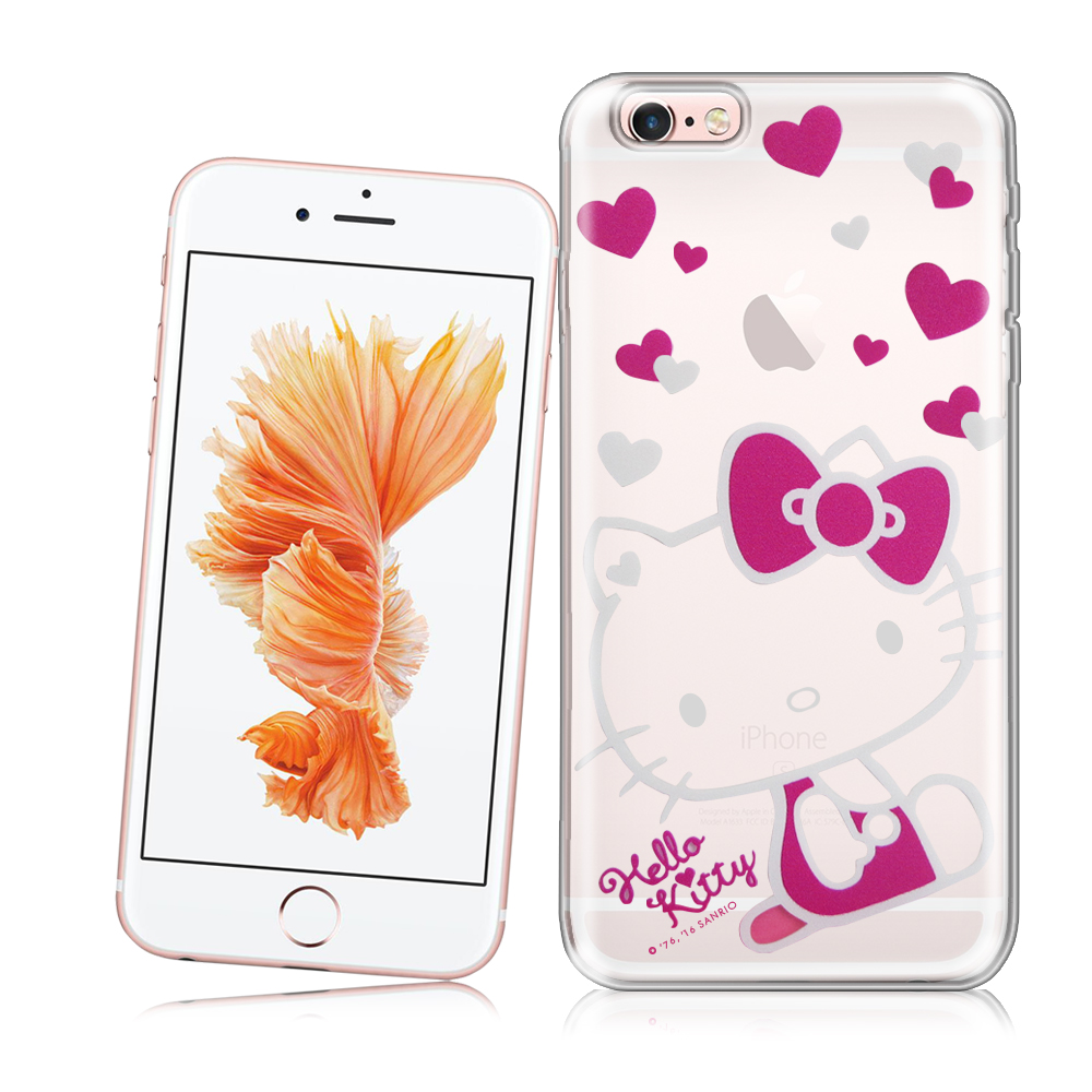 三麗鷗Hello Kitty iPhone 6/6S 4.7吋 凱蒂樂園手機殼(粉炫凱蒂)