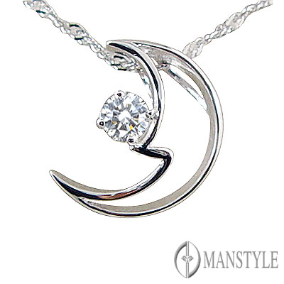 MANSTYLE「月光」0.20ct. 南非天然鑽墜