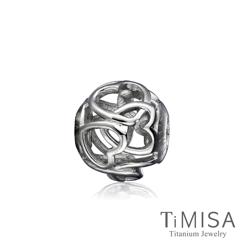 TiMISA 心心相印 純鈦飾品 串珠