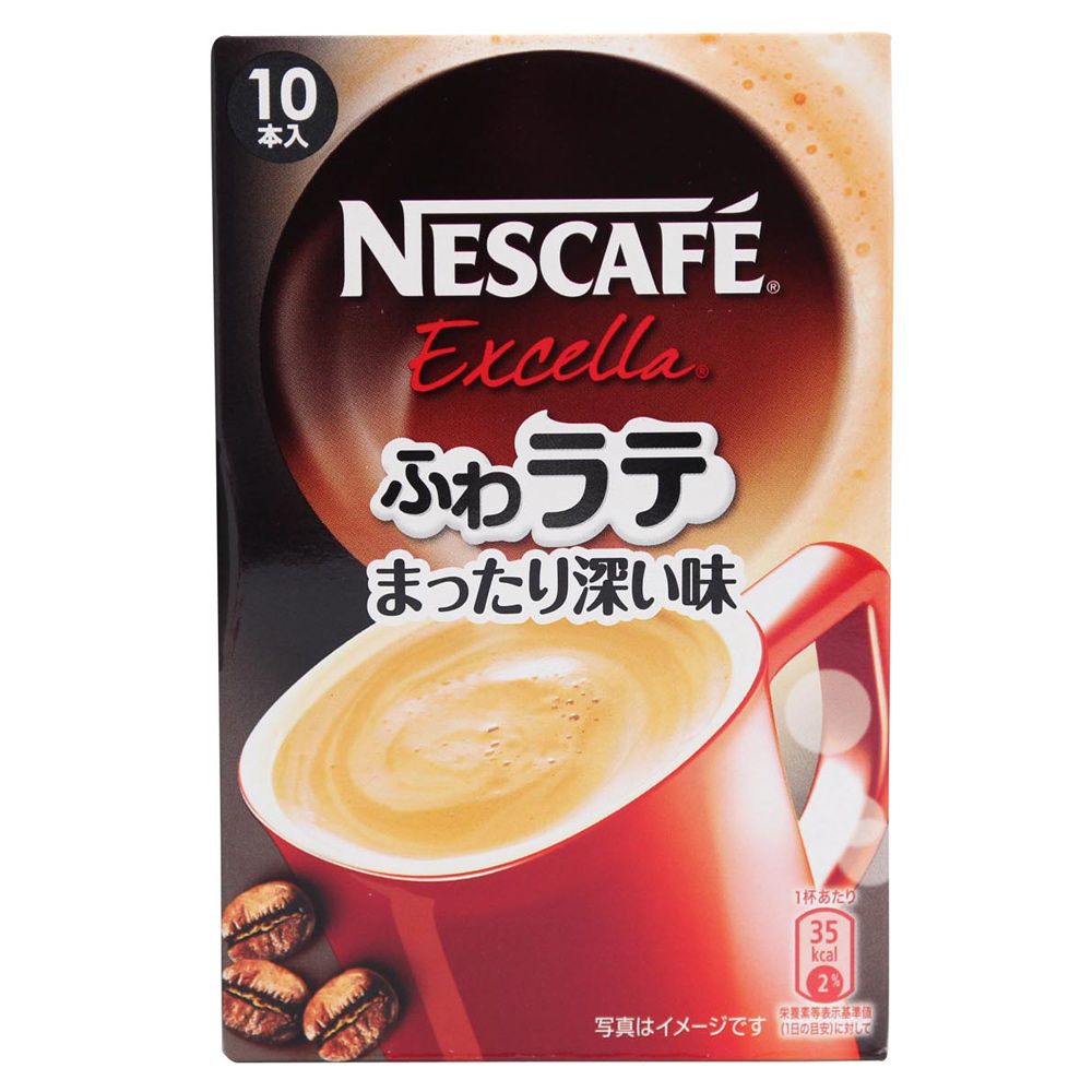 Nestle雀巢  Latte風咖啡-濃厚 (7.5g x10本入)