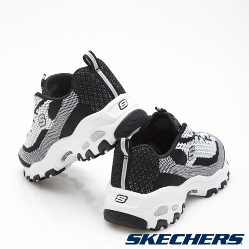 SKECHERS (女) 運動系列 D LITES - 11955BKW