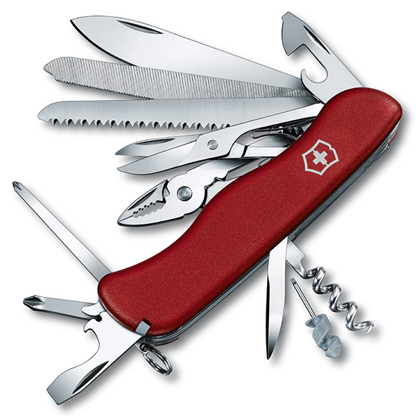 【VICTORINOX】21用工作冠軍安全鎖防滑瑞士刀