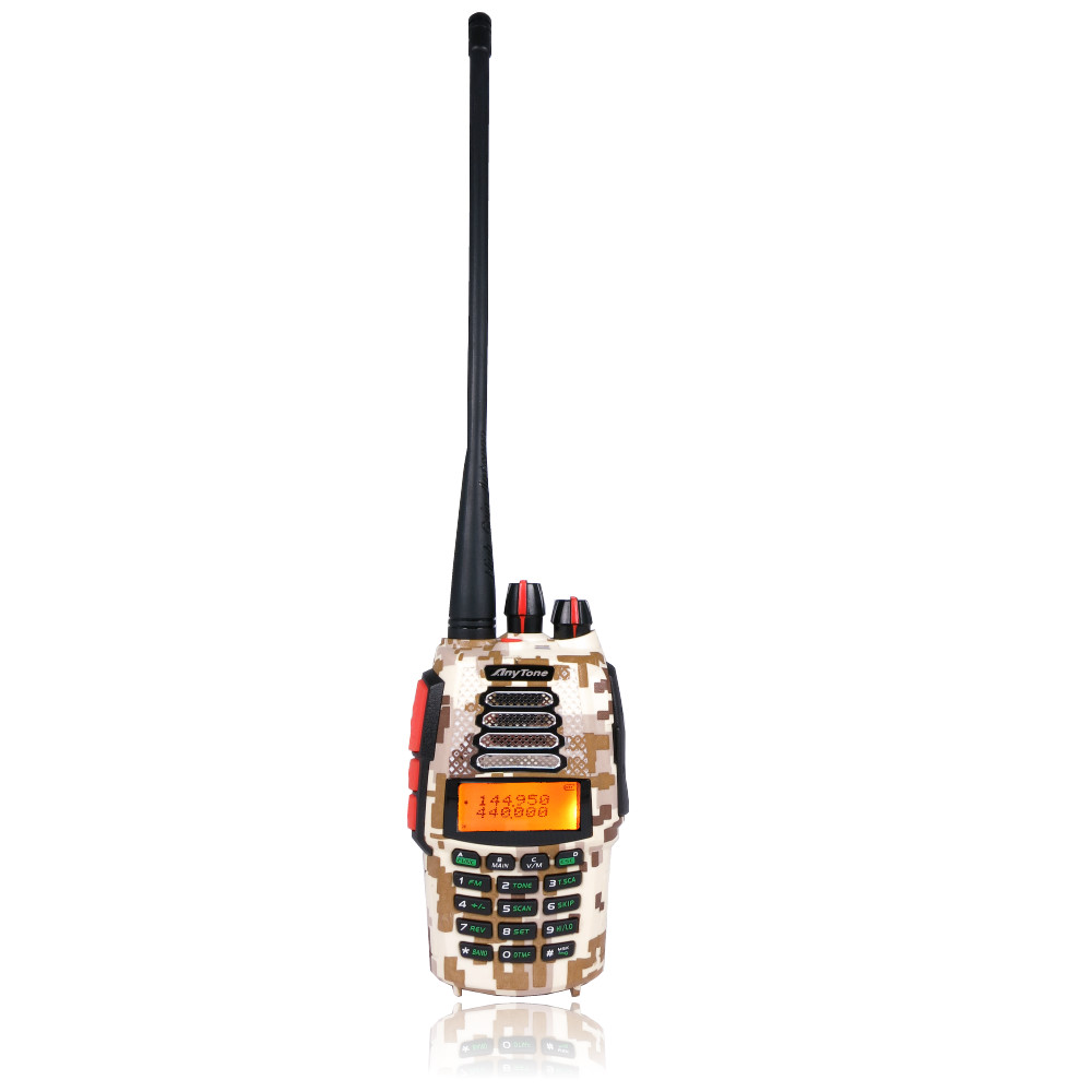 AnyTone 雙頻無線電對講機 AT-398UVD (沙漠迷彩)
