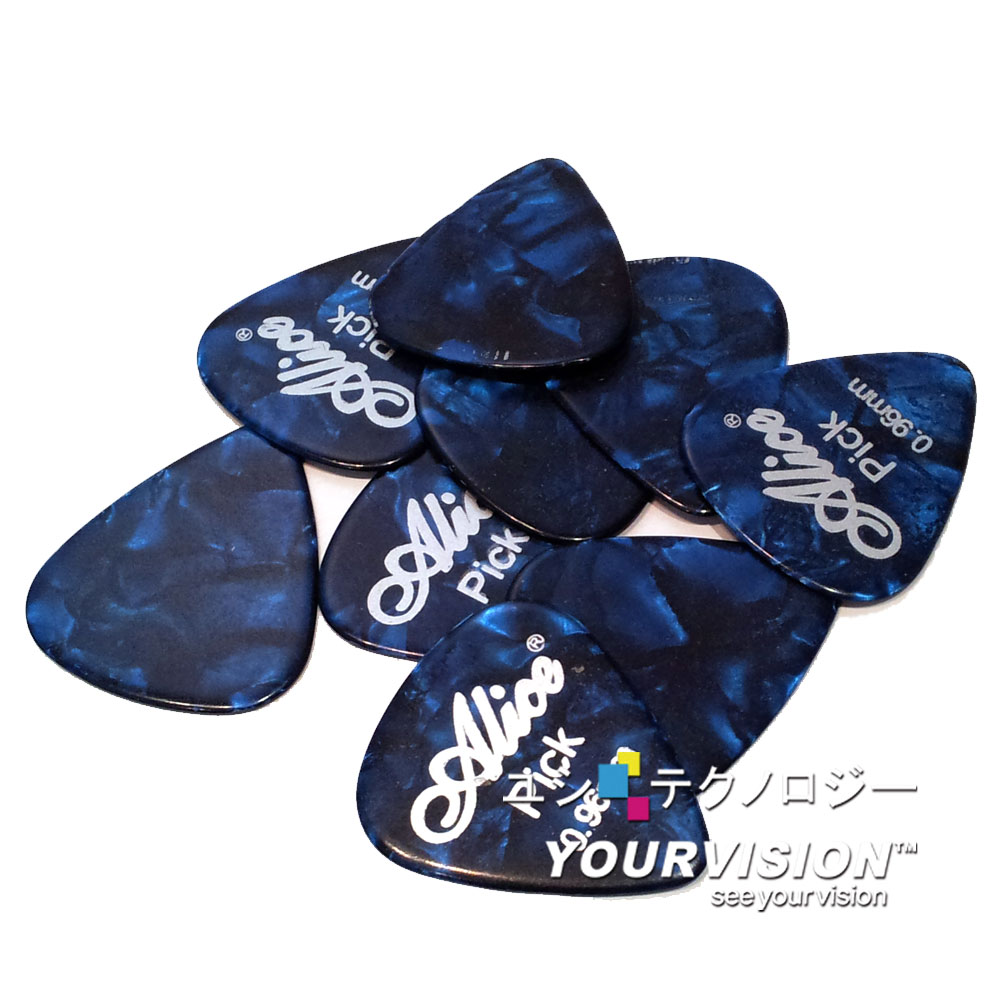 (超值包 10入)吉他 烏克麗麗 Pick 撥片 彈片-0.96mm