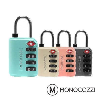 MONOCOZZI TSA LETTERS LUGGAGE LOCK 字母海關鎖