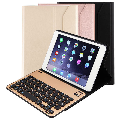 iPad Mini4專用分離式鋁合金超薄藍牙鍵盤/皮套