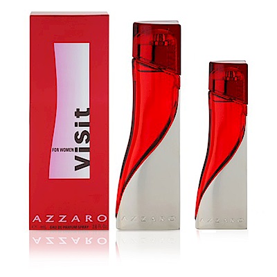 AZZARO Visit For women 期遇女性淡香精 50ml(贈期遇25ML)