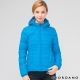 GIORDANO 女裝輕薄羽絨連帽外套-93 深水藍色 product thumbnail 1