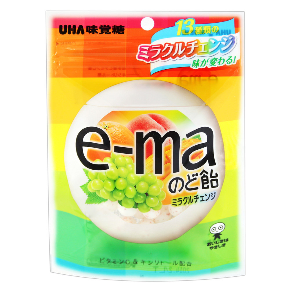 UHA味覺糖 e-ma綜合水果喉糖(50g)