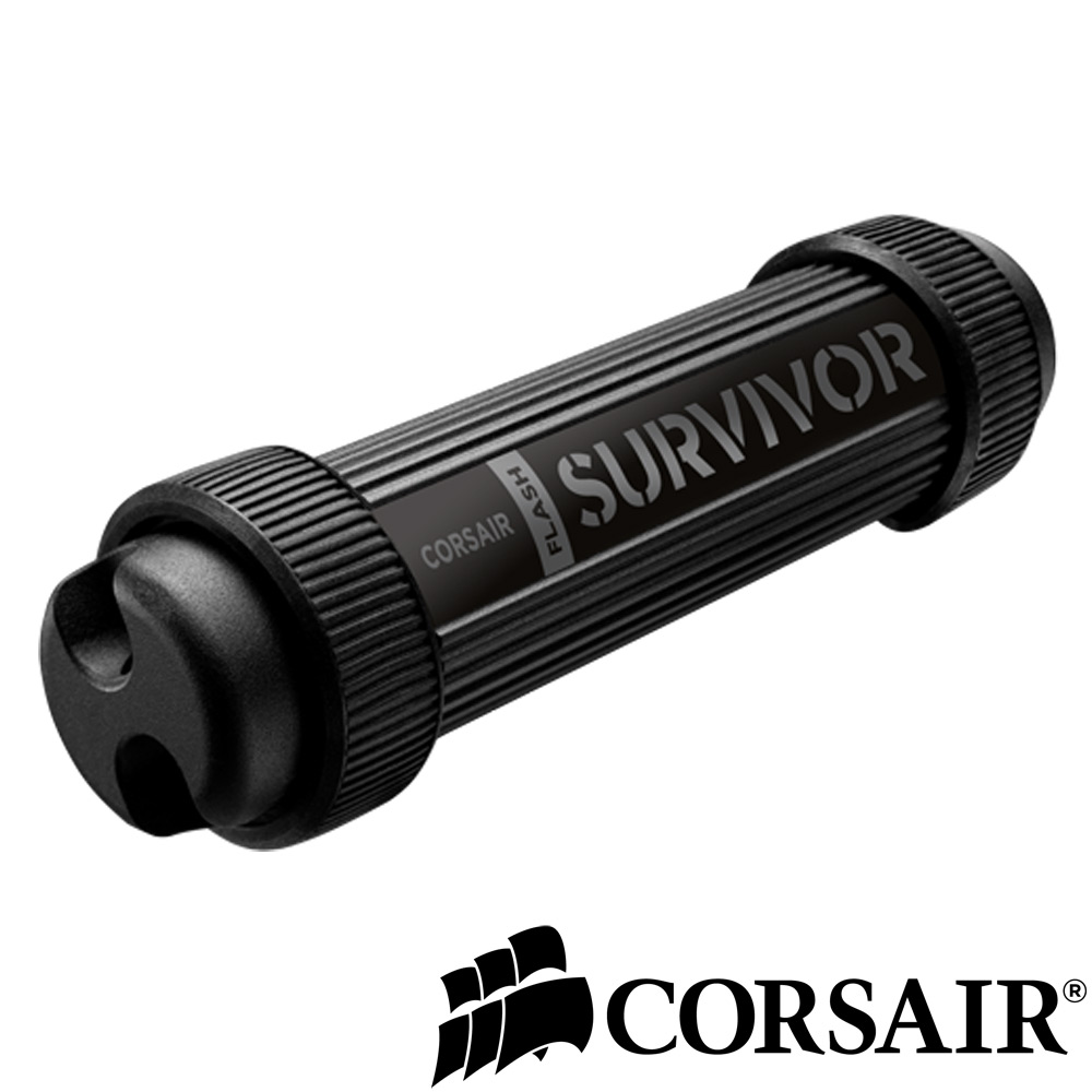 CORSAIR海盜船 Survivor Stealth 32GB 生存者隨身碟(黑剛)