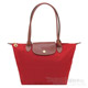 LONGCHAMP 經典Le Pliage摺疊長提把水餃包-小.紅 product thumbnail 1