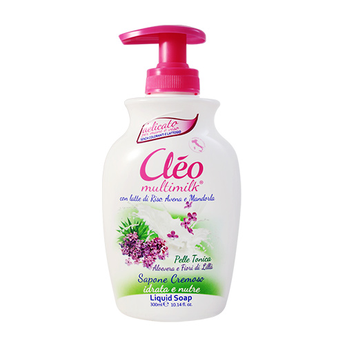 Cleo 輕柔雙效香氛潔顏乳-蘆薈與紫丁香300ml