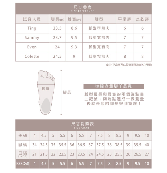 BESO 輕鬆懶人 壓紋牛皮厚底懶人鞋~灰