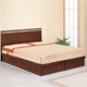 時尚屋 羅爾5尺胡桃色床片型雙人床 (只含床頭-床底-不含床墊) product thumbnail 1