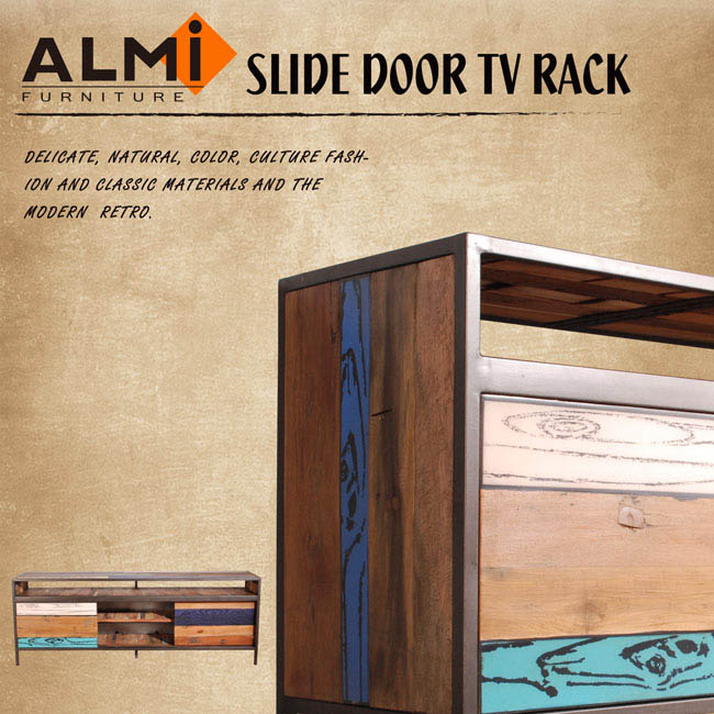 ALMI-SLIDING DOOR 滑門電視櫃W180*D40*H65CM