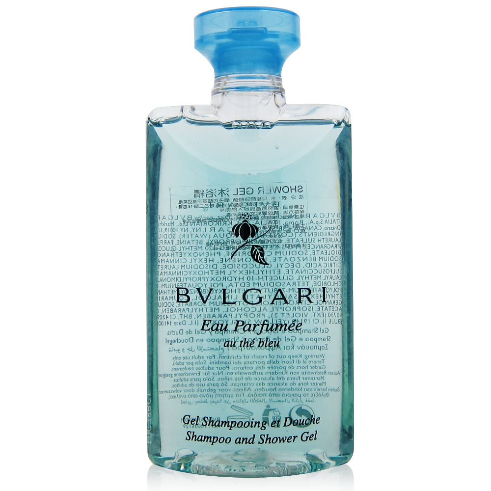 BVLGARI寶格麗 藍茶沐浴精75ml