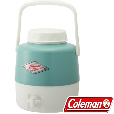 Coleman 27865_綠松石 手提復古4.9L經典飲料桶 公司貨保冷水壺/行動小冰箱