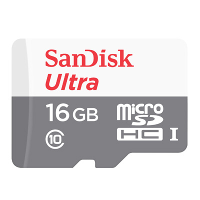 SanDisk Ultra microSD UHS-I 16GB 記憶卡-白(公司貨)_新