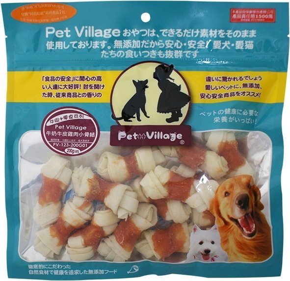 PetVillage魔法村 牛奶骨雞肉系列 200g (三包組)