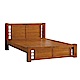 品家居 杜達6尺實木雙人加大床片床架組合-185x208.5x98cm免組 product thumbnail 1