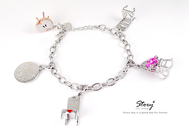 STORY故事銀飾-個人取向 宴會椅 手鍊款