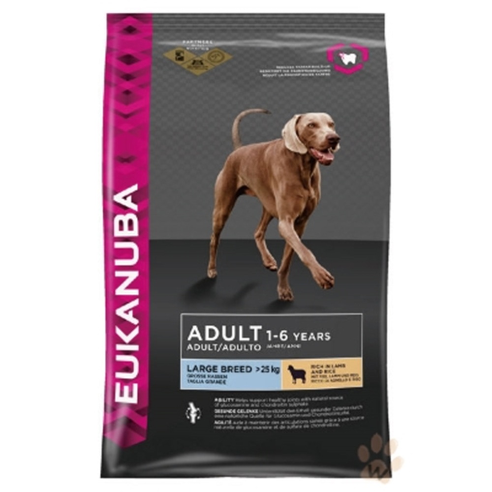 優卡Eukanuba 大型成犬 活力健康犬糧3kg 1入