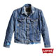 Levis 男款率性水洗牛仔機車外套 product thumbnail 1