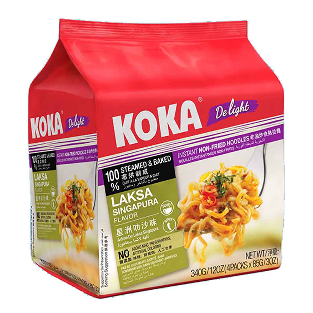 KOKA 非油炸星洲叻沙味拉麵(85gx4入)