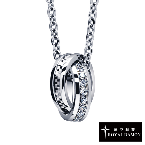 Royal Damon羅亞戴蒙 相依相惜 項鍊(小)
