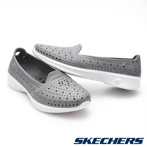 SKECHERS (女) 時尚休閒系列H2 GO - 14690GRY