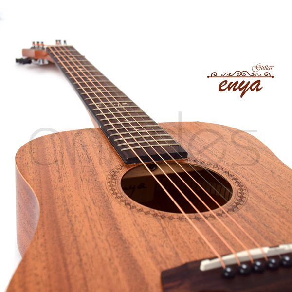 美國品牌 Enya 34吋 全桃花心木 旅行吉他(EB-01)+吉他5寶