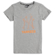 MLB-紐約洋基隊飛燕印花短袖T恤-麻灰(女) product thumbnail 1