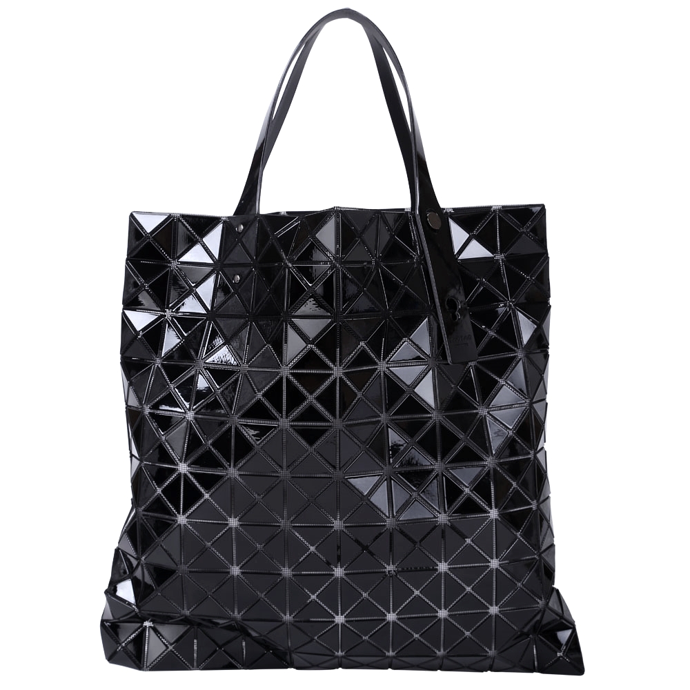 三宅一生BAO BAO ISSEY MIYAKE PRISM 黑色托特包(10x10)