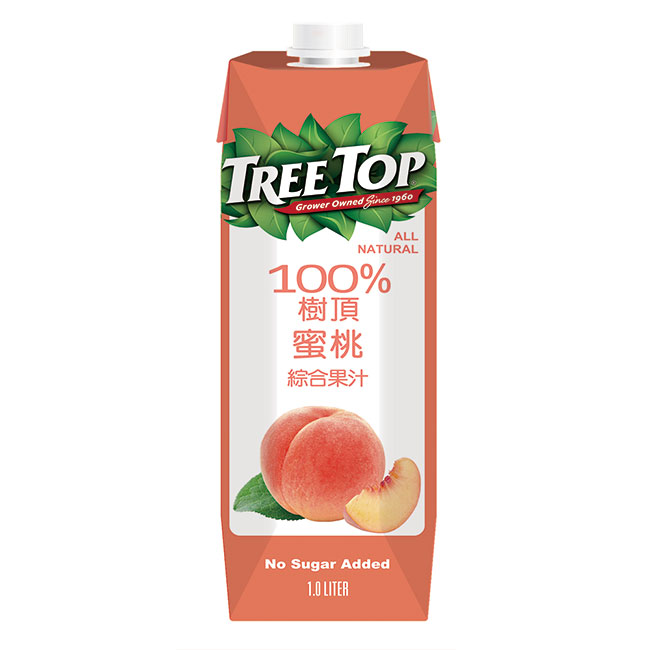 TreeTop樹頂 100%蜜桃綜合果汁(1000ml)