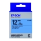 EPSON C53S654406 LK-4LBP粉彩系列藍底黑字標籤帶(寬度12mm) product thumbnail 1