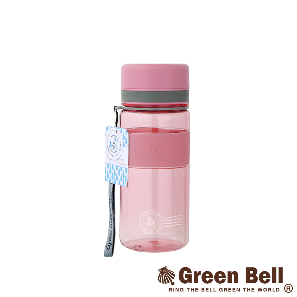 GREEN BELL綠貝直身防滑水壺600ml(粉紅色)