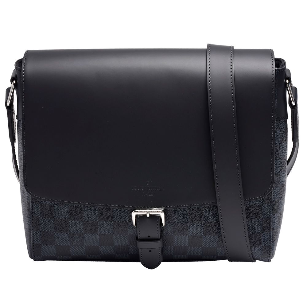 LV N41587 Newport Messenger PM 系列Damier 帆布信差包