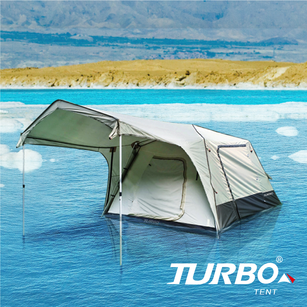 【Turbo Tent】Lite 270-一房一廳六人帳篷(30秒專利快速帳)