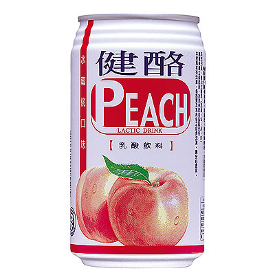 金車《健酪》乳酸飲料-水蜜桃口味 330ml (24入/箱)