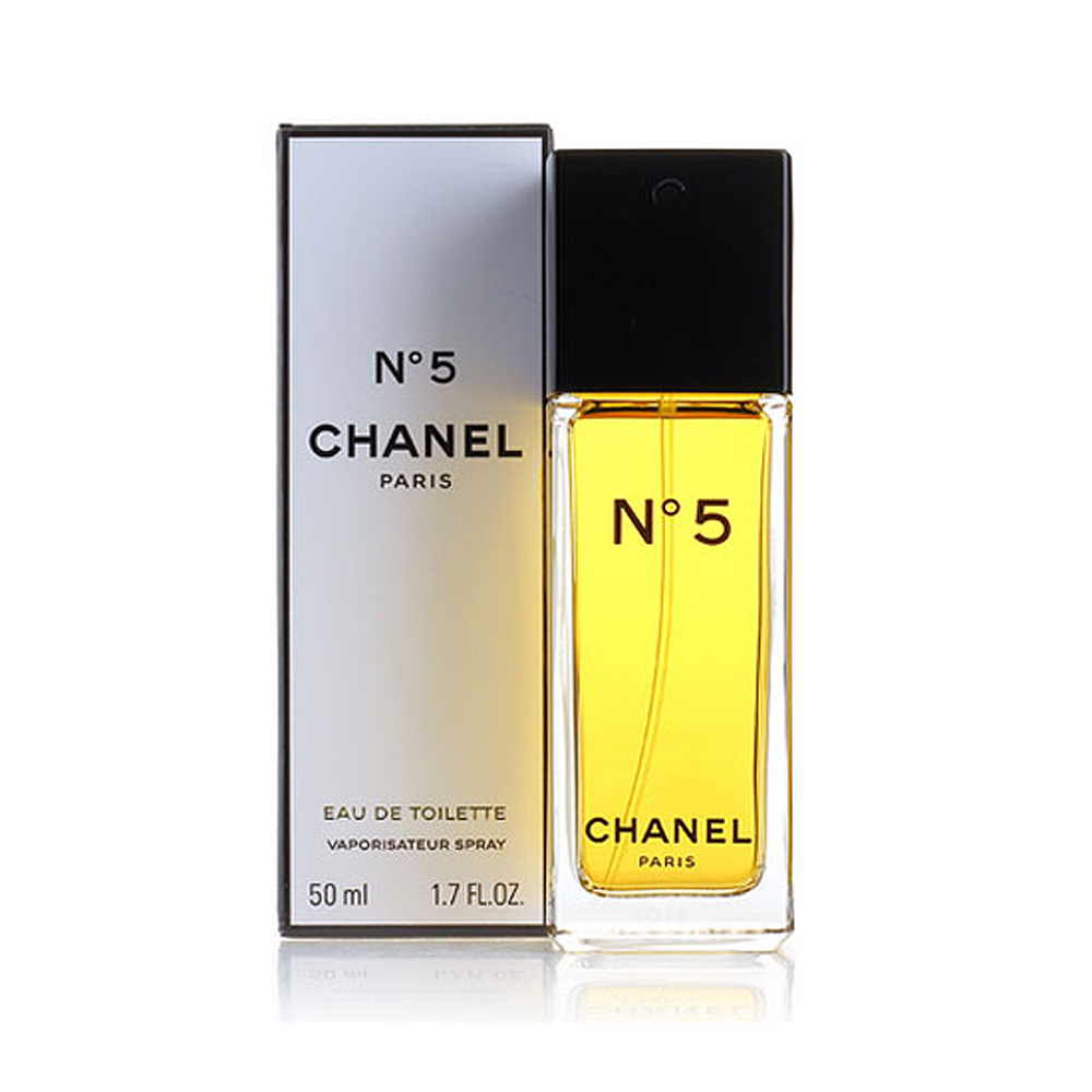 CHANEL 香奈兒No5 N°5 淡香水EDT 50ml 贈禮品袋| Yahoo奇摩購物中心