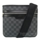 LV N58028 經典Damier灰黑棋盤格扁身斜背包 product thumbnail 1