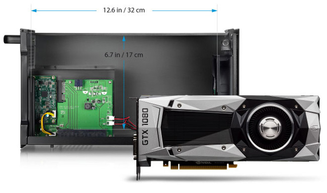 AKiTiO Node 顯示卡轉接盒Thunderbolt3 轉 PCIe 顯示卡