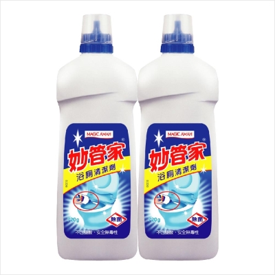 妙管家酸性浴廁清潔劑(組裝)720g*2瓶