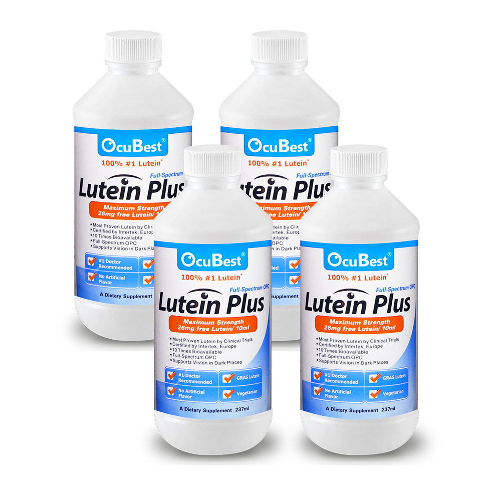OcuBest－艾適明專利葉黃素複方飲(金盞花萃取)4瓶組