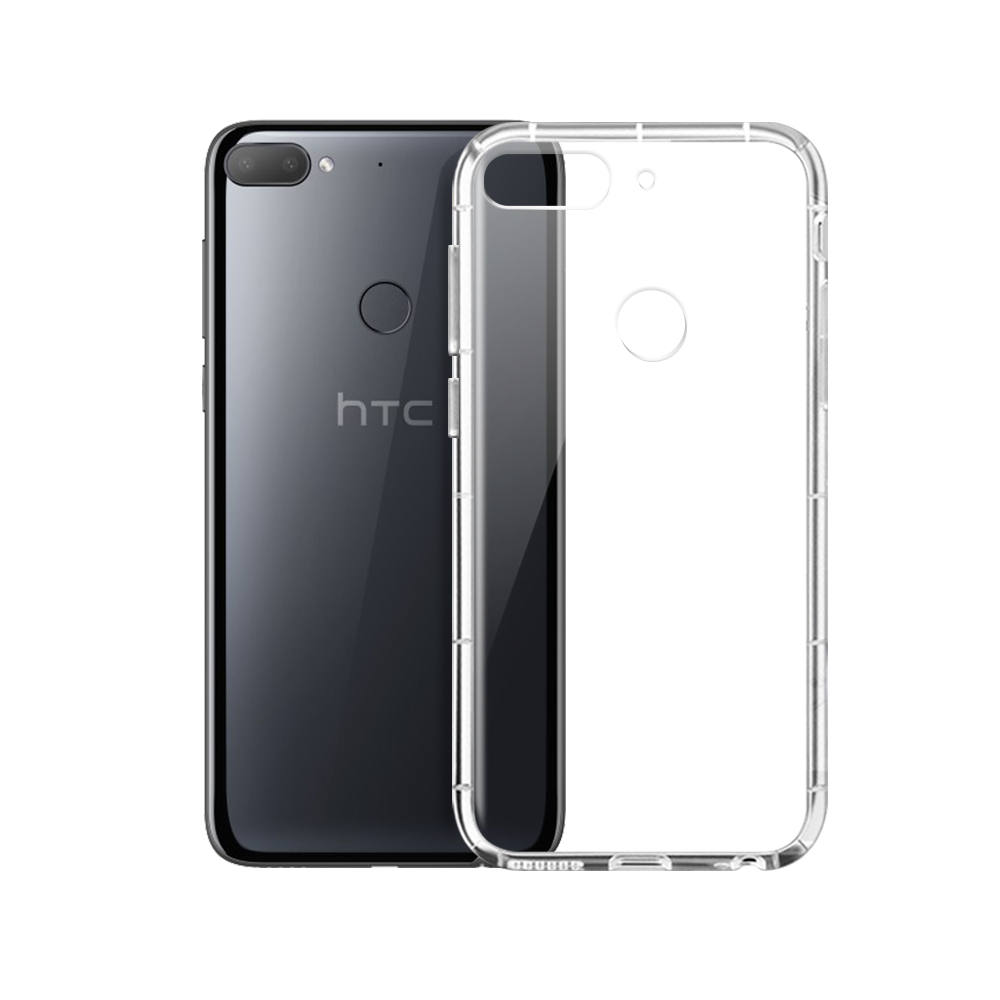 Xmart for HTC Desire12+  加強四角防護抗震氣墊保護殼