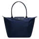 LONGCHAMP Le Pliage Neo系列尼龍長把手提水餃包(大-深寶藍) product thumbnail 1