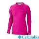 Columbia-長袖保暖快乾上衣-女-粉紅色-UAL66540PK product thumbnail 1